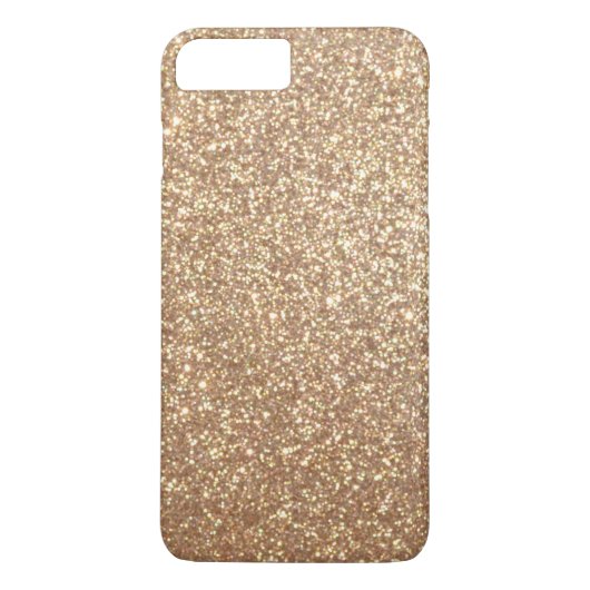 Kopermetalen Roos Glitter Case-Mate iPhone Case (Achterkant)