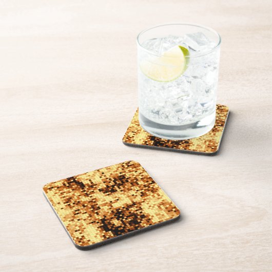 Kopermozaïek Drankjes Onderzetter (Rechterzijde)