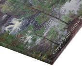 Koperplaat voor Herfsten Snijplank (Hoek)