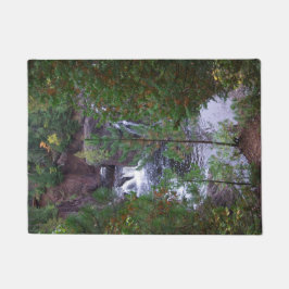 Koperporenmat van Herfst Deurmat