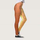 Koperpuzzel Leggings (Rechts)