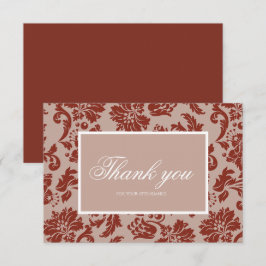 Koperroest bedankkaart