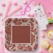 Koperroestdemper Papieren Bordje (Feest)