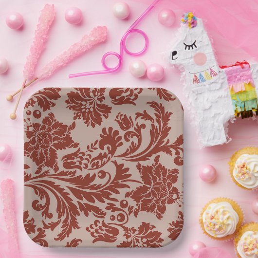 Koperroestdempers, bord (Feest)