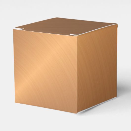 Koperschijn Bedankdoosjes (Voorkant Zijde)