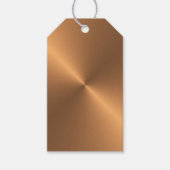 Koperschijn Cadeaulabel (Voorkant)