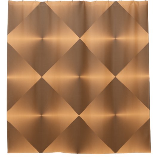 Koperschijn Douchegordijn (Voorkant)