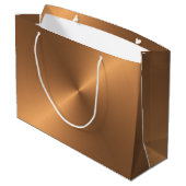 Koperschijn Groot Cadeauzakje (Achterkant Gekanteld)