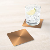 Koperschijn Kartonnen Onderzetters (Insitu)