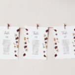 Koperschoeisel Wildflower Tabel Grafiek<br><div class="desc">Dit koperen schotweddwergtafel voor wilde bloemen is perfect voor je klassieke rustic boho roest, wit, marsala bruiloft. Het ontwerp is voorzien van een bohemische kreet of bouquet van moderne waterverf paarse, rode, grijze en wazige, roze wildbloemen, samen met verbrande oranje en goudgroen. Het ontwerp bevat papavers en gerst. Het ontwerp...</div>