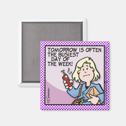 Kopersdag Magneet (Voorkant / Achterkant)