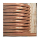 koperspoel tegeltje (Voorkant)