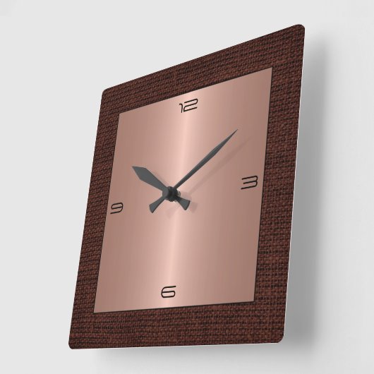 Koperstaal Matige omloopgrens Vierkante Klok (Hoek)