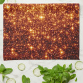 Kopersterren Theedoek (Gevouwen)