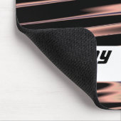 Koperstrengen Abstract II, zakelijk Muismat (Hoek)