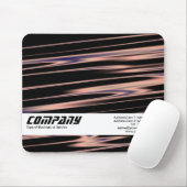 Koperstrengen Abstract II, zakelijk Muismat (Met muis)