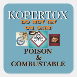 KOPERTOX ETIKET VOOR SPUITFLES