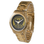 Kopertrouwdag 7 jaar horloge (Gekanteld)