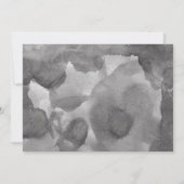 KOPERTYPOGRAFIE Hand Lettered Waterverf Bruiloft Kaart (Achterkant)