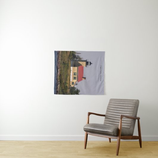 Kopervuurtoren van de haven wandkleed (In Situ (horizontaal))