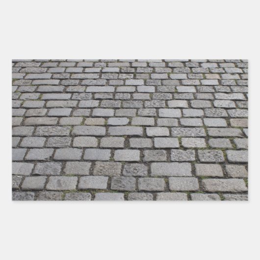 Kopfsteinpflaster Rechthoekige Sticker (Voorkant)