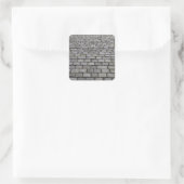 Kopfsteinpflaster Vierkante Sticker (Tas)