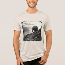 Kopidion Hacking Bureaucratie cursus artwork Tri-Blend Shirt