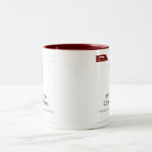 Kopidion Influence Operations-cursusillustraties Tweekleurige Koffiemok (Center)