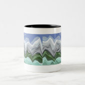 Kopidion Shmoocon datavisualisatie Tweekleurige Koffiemok (Center)