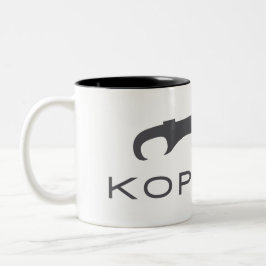 Kopidion zwaard logo koffie mok
