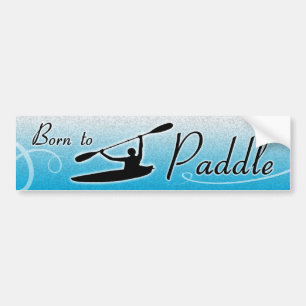 Kopie Bornto Paddle Bumpersticker