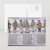 Kopie en discussie van de naties briefkaart (Voorkant / Achterkant)