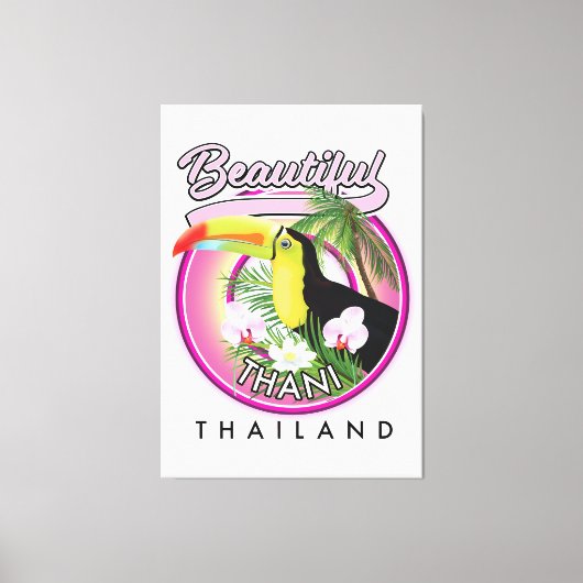 Kopie van Beauful Thani Thailand Canvas Afdruk (Voorkant)