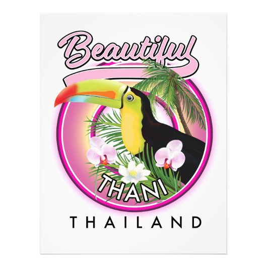 Kopie van Beauful Thani Thailand Foto Afdruk (Voorkant)
