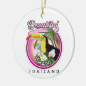 Kopie van Beauful Thani Thailand Keramisch Ornament (Links)