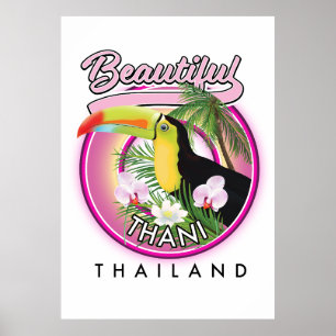 Kopie van Beauful Thani Thailand Poster