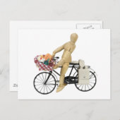 Kopie van BicyclePicnicBasket120509 Briefkaart (Voorkant / Achterkant)