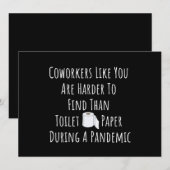 Kopie van collega's zoals u is moeilijker te vinde aankondiging (Voorkant / Achterkant)