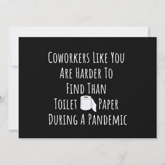 Kopie van collega's zoals u is moeilijker te vinde aankondiging (Voorkant)