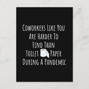 Kopie van collega's zoals u is moeilijker te vinde briefkaart