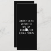 Kopie van collega's zoals u is moeilijker te vinde feestdagenkaart (Voorkant / Achterkant)