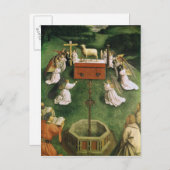 Kopie van de correctie van het mystieke lampje briefkaart (Voorkant / Achterkant)