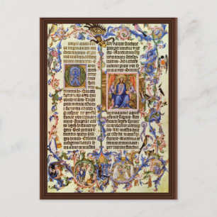 Kopie van de eerste pagina van de Golden Bull door Briefkaart