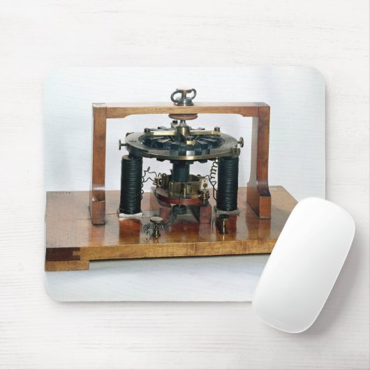 Kopie van de elektromagnetische "macchinetta" muismat (Met muis)