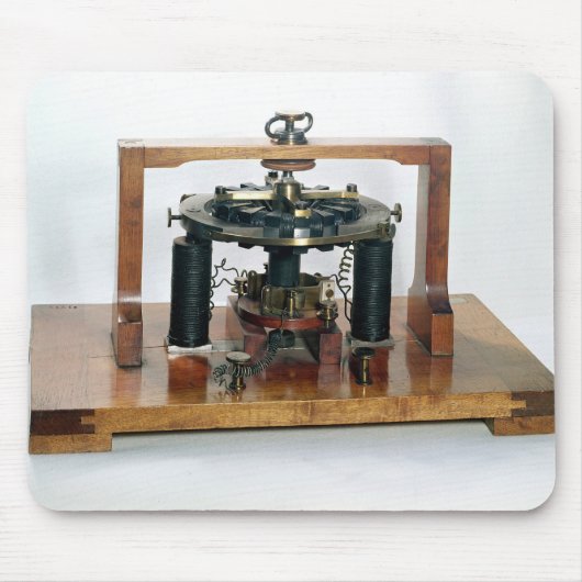 Kopie van de elektromagnetische "macchinetta" muismat (Voorkant)