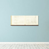 Kopie van de 'Magische Bot' Canvas Afdruk (Insitu (Houten vloer))