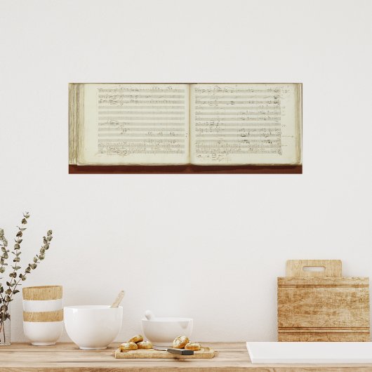 Kopie van de 'Magische Bot' Poster (Keuken)