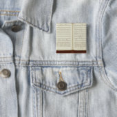 Kopie van de 'Magische Bot' Vierkante Button 5,1 Cm (In situ)
