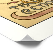 Kopie van de originele mucha: La Dame aux Camélias Poster (Hoek)