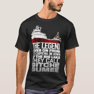 Kopie van Edmund Fitzgerald - de legende leeft op  T-shirt